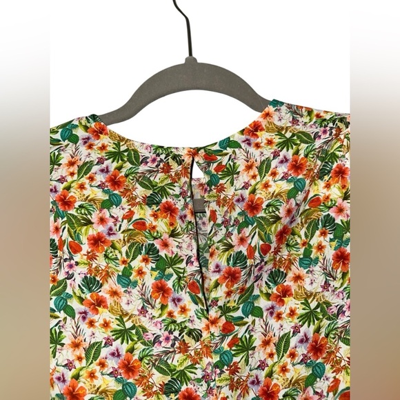 H&M Long Sleeve Floral Blouse Size Small - Picture 5 of 8
